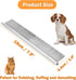 uxcell Dog Grooming Comb, Metal Dematting Comb for Long and Short Haired Dogs, 7.5IN
