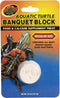 Zoo Med Aquatic Turtle Banquet Block, Regular Size - Value Pack of 2 (5.25" H x 3.25" W x 1.8" L)