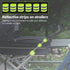 Goktvai 6 Pcs Reflective Bands Strip for Strollers, High Visibility Elastic Safety Reflective Tape Identifier Baby