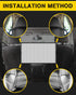 SUV Dog Barrier, Visible Car Divider for Dogs, Easy to Clean Mesh Front Seat Net for SUV, Truck, Vehicle