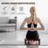 Folding Yoga Meditation Bench - Yoga Kneeling Bench for Adult, Wooden Zen Meditation Stool Kneeling Bench for Yoga