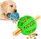 SunGrow 2-Pack Dog Treat Balls, Interactive Puzzle Food Dispensers for Small Dog Training, Mental Stimulation