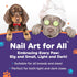Dog Nail Polish Pens Quick Dry 15 Colors - Easy Application, Dog Safe Nail Polish for Dogs and Cats