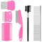 Gsbnjuy 6 Pcs Pets Grooming Comb Kit for Small Dogs Tear Stain Remover