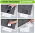 Disposable Dog Pee Pads: 13" x 18" Odor-Control Bamboo Charcoal Fiber, Super Absorbent, 50 Counts