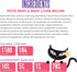 5.5 oz. (8 Count) Tiki Cat After Dark Soft Pate Wet Cat Food, Beef & Beef Liver Recipe, Can