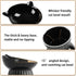 Ceramic Tilted Raised Cat Bowl, Anti Vomit Feeder for Indoor Cats, Whisker Friendly, Microwave & Dishwasher Safe