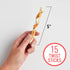 Good ‘n’ Fit Twist Sticks Made with Real Venison, 15 Count, Highly Digestible Rawhide Chews