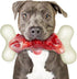 Dog Toys for Aggressive Chewers, Indestructible Bacon Flavored Chew Toy Bones for Medium/Large Breed Dogs