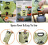 AaiLucky 2pcs 2.1 Collapsible Water Container Bag, Portable Water Jug with Spigot, BPA-Free Leakproof Water Storage Bag