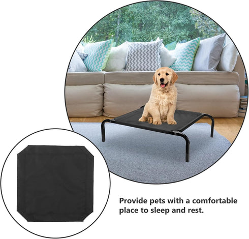 Pet Bed Mesh Dog Sleeping Bed, Comfortable Indoor Hammock Dog Beds, Breathable Elevated Pet Bed for Dogs and Puppies