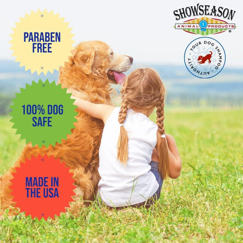 16 oz. ShowSeason Pumpkin Spice Pet Shampoo for Dogs | Fall Holiday Scent, Cruelty-Free, Paraben-Free, Biodegradable