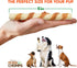5 Inch 12 Count Pork Chomps Baked Pork Skin Dog Chews, Mini Twists, - Real Chicken Wrap - Long-Lasting Treats for Dogs
