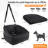 Dog Car Seat for Small Medium Dogs, Detachable Washable Booster Seat Under 30lbs with Storage Pockets