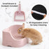 sturion Extra Large Rabbit Litter Box, Bunny Litter Box with Removable Top and Bottom, Corner Bunny Potty Training