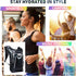 Rave Hydration Backpack, Festival Pack with 2L Water Bladder, Lightweight Anti Theft Hydropack