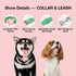 VETRESKA Flora Dog Harness, Leash and Collar Set | No Pull Vest Harness for Walking and Training, Adjustable, M