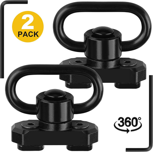 Two Point Traditional QD Sling 1.25" 2 Point Sling Swivels Mounts for Mlock