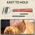 Flamia & Jabz Undercoat Rake for Dogs & Cats - Dematting Grooming Stripper Tool with 12 Blades