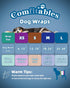 Apupmeo 20) Dog Diapers Male Wraps, Disposable Male Dog Diaper, Super Soft Absorbent Doggie Diapers for Boy Dogs