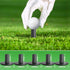 Generic Rubber Golf Tees for Mats Adjustable Height Golf Simulator Tees, Indoor Outdoor Practice, Non-Slip Golf Mat