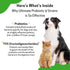 Pet Wellbeing Ultimate Probiotic, 9 Strains for Cats and Dogs, Natural Support for Digestion and Urinary Tract Health