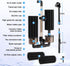 2 hygger Aquarium Double Sponge Filter: Upgraded Sponge Filter with Larger Filtration Area, Come with Extendable Clip