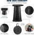 2025 3-in-1 620lbs Upgraded Collapsible Stool & Cushioned Carry Bag, Adjustable Height Folding Stool, Telescopic