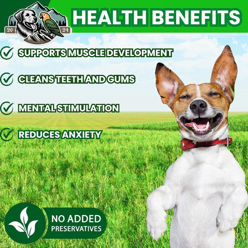 (40)-Pack Exquisite Pets of Chicken Feet for Dogs All-Natural, No Nails Premium Quality Dehydrated Dog Treats