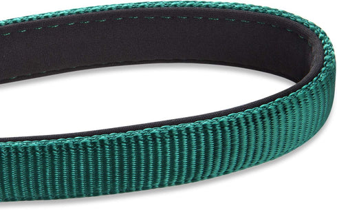 Hyhug Pets 24 Inches Heavy Duty Short Leash - Dark Green with Comfortable Handle and Lightweight Clip for Training