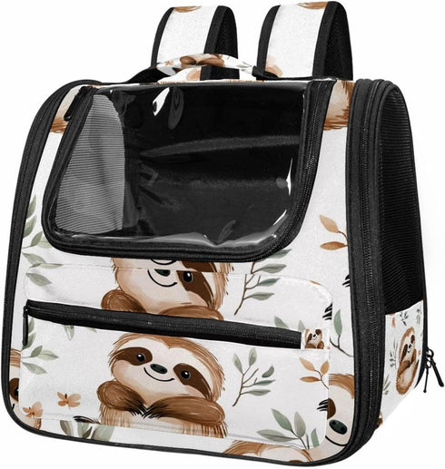 Cute Baby Sloths (1) Pet Carrier Soft Sided Carrier for Small Medium