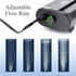 AQQA 3.5W Aquarium Air Pump, Dual Outlet Oxygen Pump with 2 Air Stone, Adjustable Air Valve for 160 Gallon Fish Tank