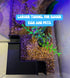 Chatelet XL Corner Tunnel - Unique Underground Viewing Tunnel for Fish & Shrimp Hideout, Made in USA