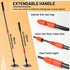 7 1 Aquarium Glass Cleaner, in Algae Remover for Fish Tank, Aquarium Cleaning Kit with Long Handle, Aquarium Net, Algae