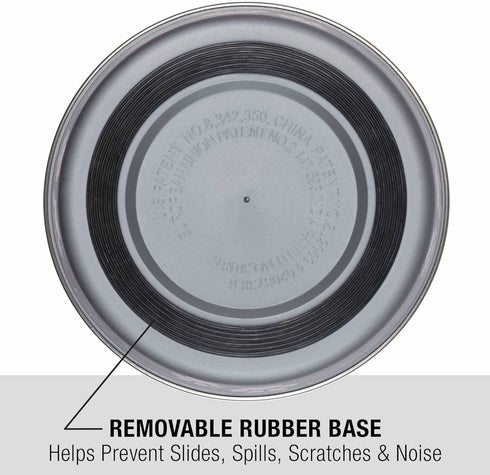 Loving Pets Bella Dog Bowls, Stainless Steel, Spill Proof, Small 10-20 lbs, Blueberry