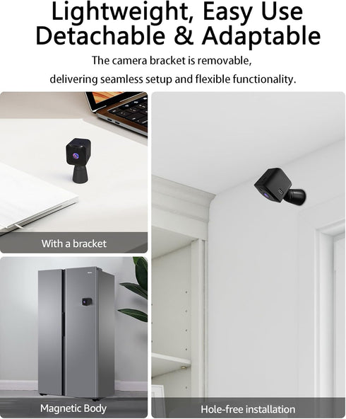 AOBOCAM 4K 24/7 (4K) HD Indoor Camera for Indoor Security with App Control Motion Detection & Night Vision Wireless
