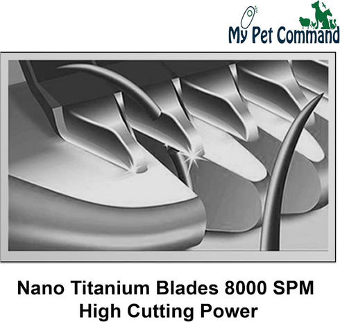 My Pet Command Replacement Blades/Guides for Cordless Pet Clipper Model MPC15DS
