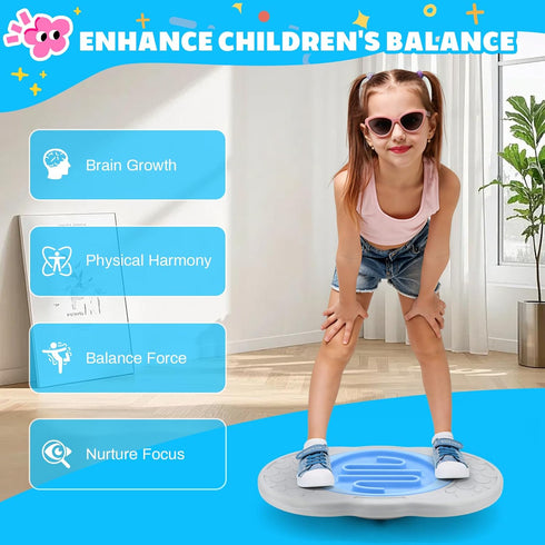 3 3 3+, 140 Lbs Balance Board Maze for Kids, Wobble Board with Balls, Replacement Labyrinth Boards, Indoor Active Play