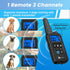 Dog Training Collar with 7 Modes, 2600Ft Remote Electronic Shock Collar for Small Medium Large Dogs, Green