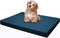 Dogbed4less Memory Foam Platform Dog Bed, Crate Mattress for Orthopedic Joint Relief, Medium 35X22X3, Pacific Blue