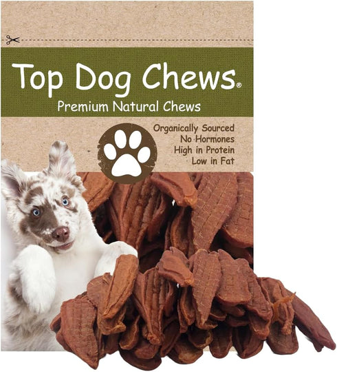 Top Dog Chews - Thick Chicken Tenders for Dogs - 48OZ/3LB Bag