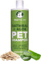 Dog Shampoo with Oatmeal, Aloe Vera, Chamomile, Jojoba Oil, Vitamin E -