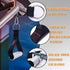 Heavy Duty Fat Gym Handle Grips - 2" Diameter Aluminum Alloy Exercise Handles for Cable Machine Pulley Attachments