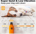 6-Speed Trimmer Casfuy Dog Nail Grinder - Newest Enhanced Pet Nail Grinder Super Quiet Rechargeable Electric Dog Nail
