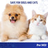 Pet MD Dog Tear Stain Remover Wipes, Cat and Dog Eye Wipes for Discharge and Crust, 60 ct
