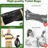 OUMEE 30 30 Set, 8 Portable Toilet Bags with Poo Gel Gallon Camping Toilet Bags with Absorbent Gels, Waste Bags