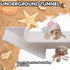 DQITJ 1 Pcs Hermit Crab Hermit Crab Hideaway Underground Habitat and Climbing Toy (White)