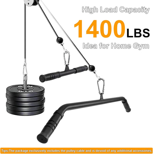 WRFDEC 32.8Ft/98.4Ft Cable,1/4"(6mm) Fitness Pulley Gym Steel Cable for DIY Home Gym, Gym Cable Replacement for Pulley