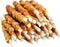 MON2SUN Dog Treats, Rawhide Twist Chicken Hide Sticks, Suitable for Puppy and