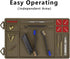 Raiseek Cleaning Mat - Pistol Gun Maintenance Mat, Anti-Slip Rubberized Repair Mat 15.9" x 9.8"